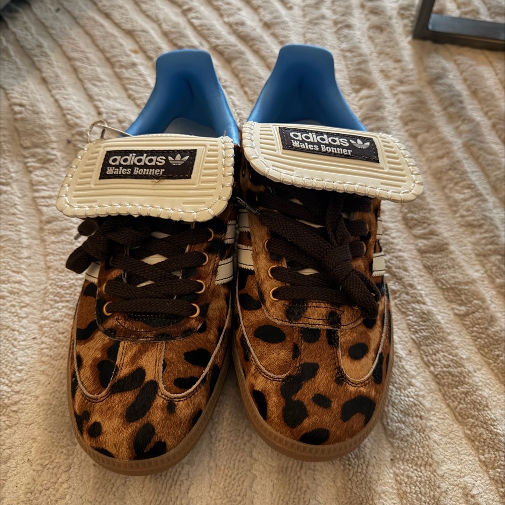 Adidas Wales Bonner Samba Sneakers - Black and Brown